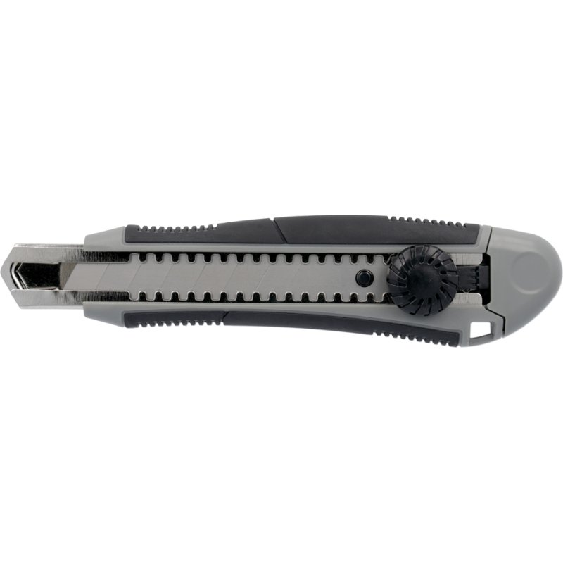 WESTCOTT cutter professionnel, lame 18 mm, gris/noir, avec vis
